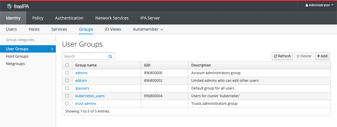 Adding/removing users (1)